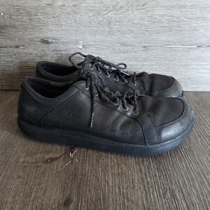 Altra Cayd Mens Size 11 Black Leather Casual Lace Up Shoes